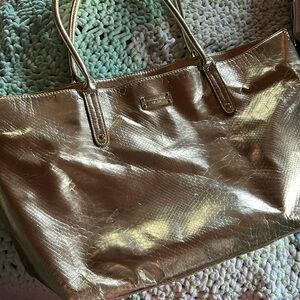 Gold Michael Kors Tote